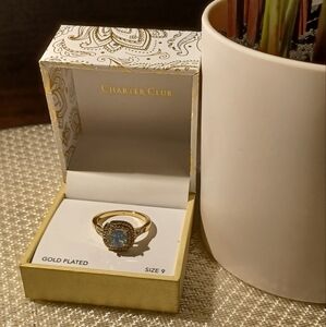 Charter Club Opal Sq Fashion Ring